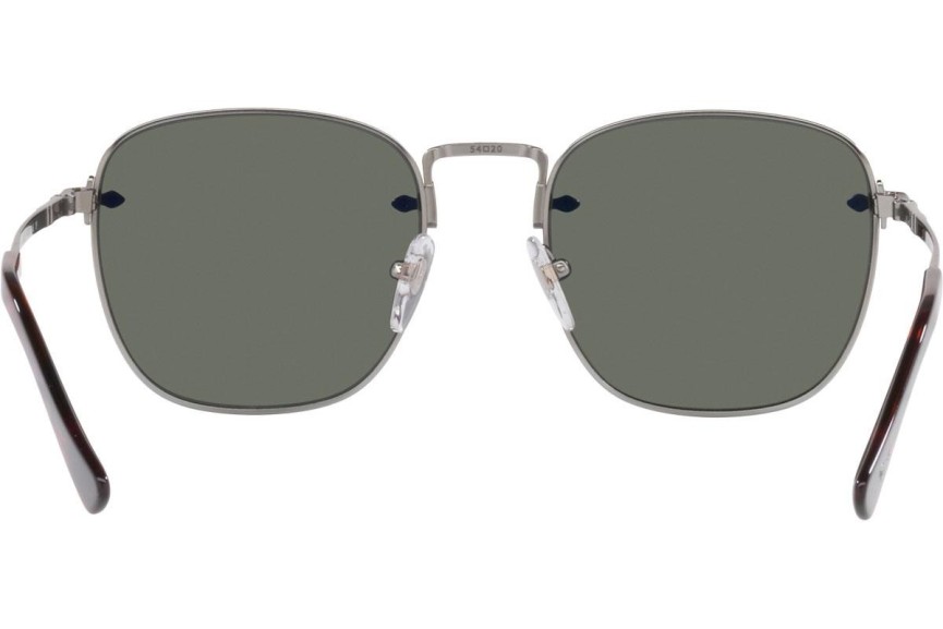 Okulary przeciwsłoneczne Persol PO2490S 513/58 Polarized Kwadratowe Srebrne