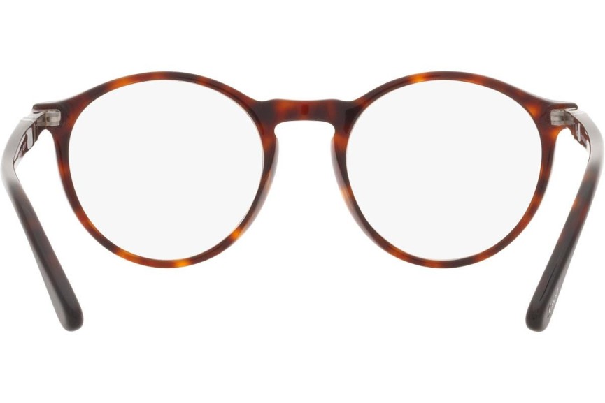 Okulary korekcyjne Persol PO3285V 24 Okrągłe Havana