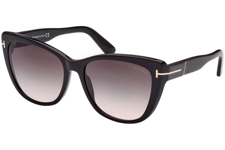 Okulary przeciwsłoneczne Tom Ford FT0937 01B Kocie oczy Czarne