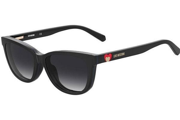 Okulary korekcyjne Love Moschino MOL052/CS 807/9O Kocie oczy Czarne