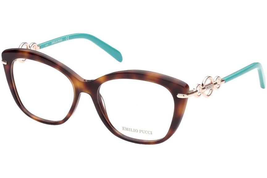 Okulary korekcyjne Emilio Pucci EP5163 052 Kocie oczy Havana