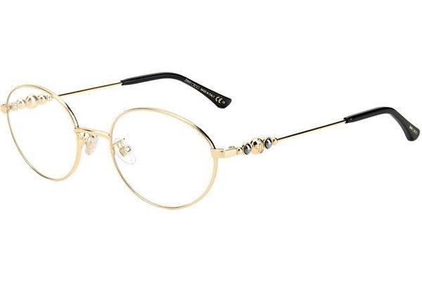 Okulary korekcyjne Jimmy Choo JC340/G 2M2 Okrągłe Złote