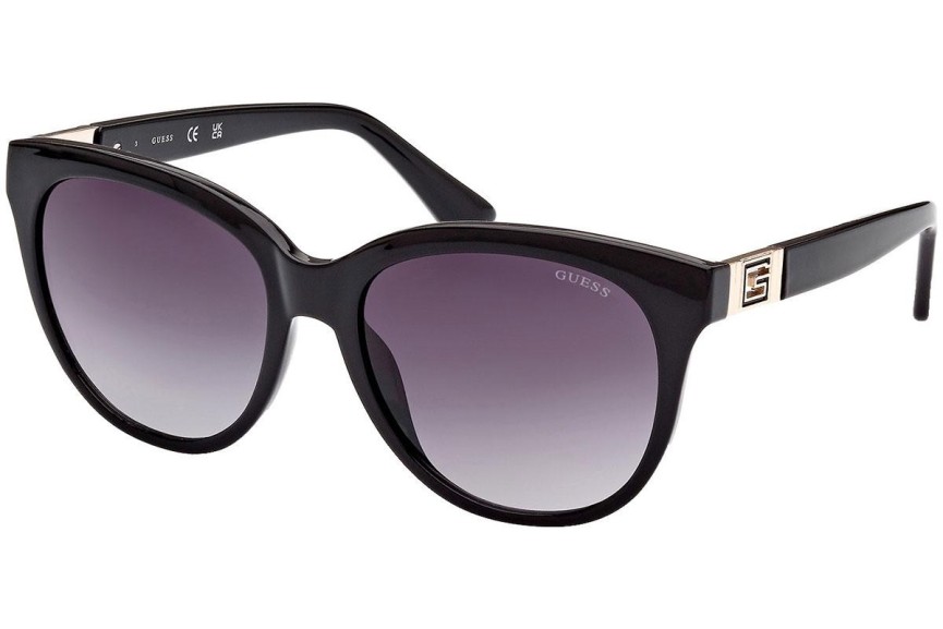 Okulary przeciwsłoneczne Guess GU7850 01B Okrągłe Czarne