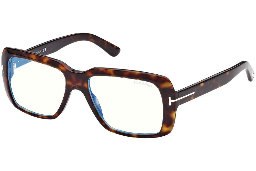 Okulary korekcyjne Tom Ford FT5822-B 052 Kwadratowe Havana