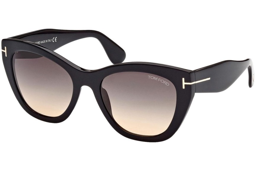 Okulary przeciwsłoneczne Tom Ford FT0940 01B Kwadratowe Czarne