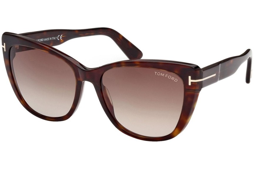 Okulary przeciwsłoneczne Tom Ford FT0937 52K Kocie oczy Havana