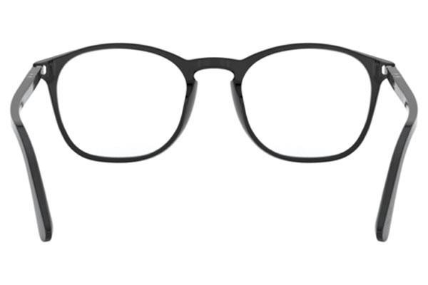 Okulary korekcyjne Persol PO3007VM 95 Kwadratowe Czarne