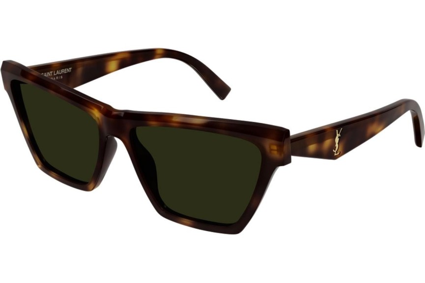 Okulary przeciwsłoneczne Saint Laurent SLM103 003 Kwadratowe Havana