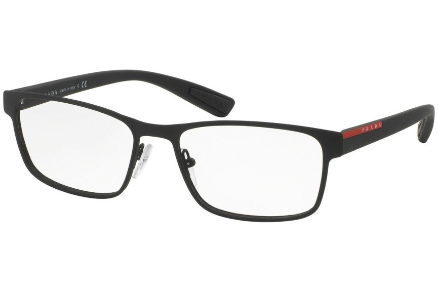 Okulary korekcyjne Prada Linea Rossa PS50GV DG01O1 Prostokątne Czarne