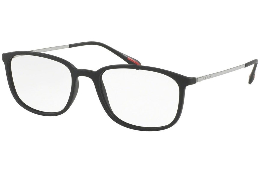 Okulary korekcyjne Prada Linea Rossa PS03HV DG01O1 Prostokątne Czarne