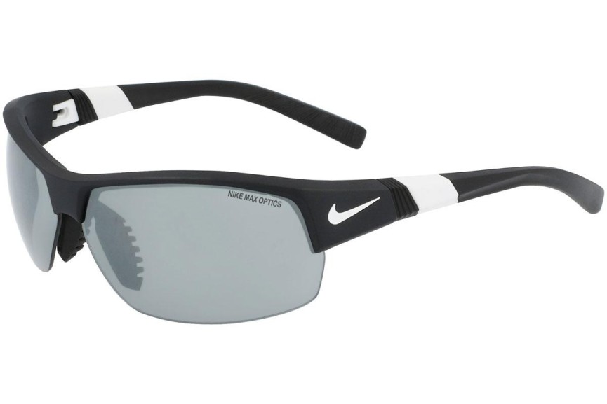 Okulary przeciwsłoneczne Nike Show X2 DJ9939 010 Prostokątne Czarne