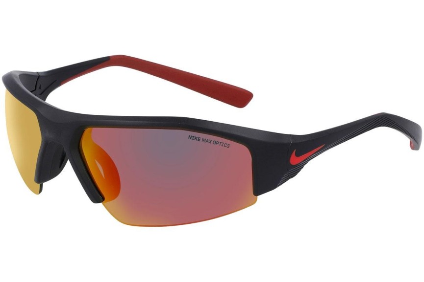 Okulary przeciwsłoneczne Nike Skylon Ace 22 M DV2151 010 Prostokątne Czarne