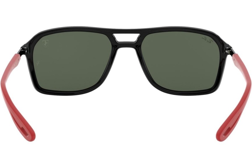 Okulary przeciwsłoneczne Ray-Ban RB4329M F60171 Prostokątne Czarne