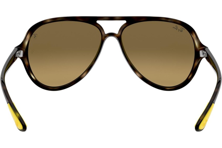 Okulary przeciwsłoneczne Ray-Ban RB4125M F6093K Pilotki (Aviator) Havana