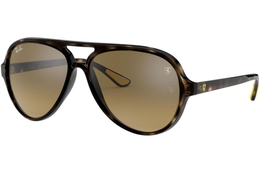 Okulary przeciwsłoneczne Ray-Ban RB4125M F6093K Pilotki (Aviator) Havana