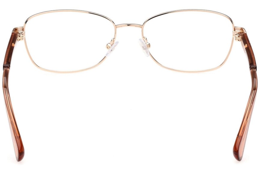 Okulary korekcyjne Max&Co. MO5062 028 Prostokątne Złote