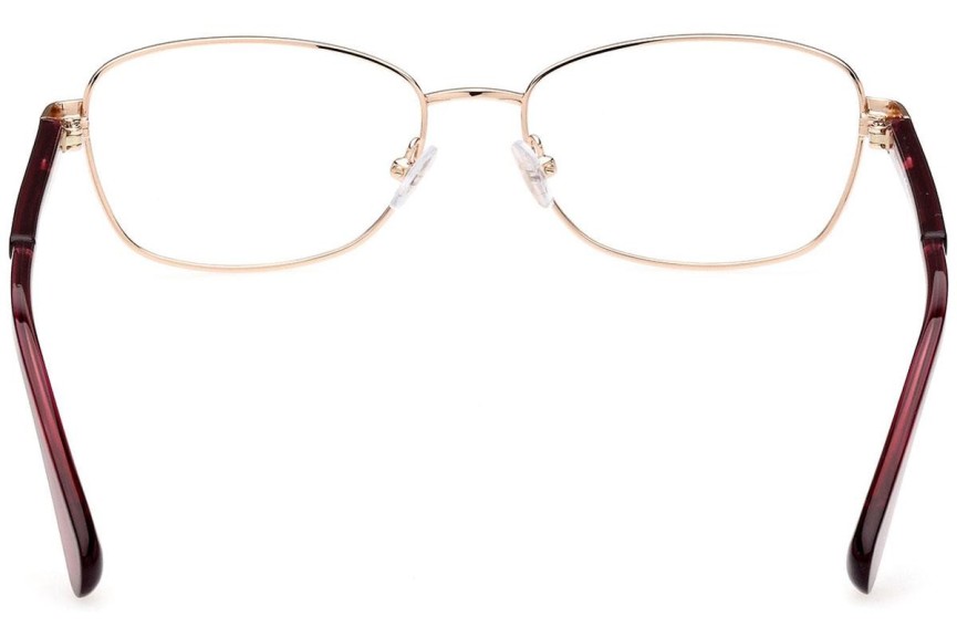 Okulary korekcyjne Max&Co. MO5062 081 Prostokątne Złote