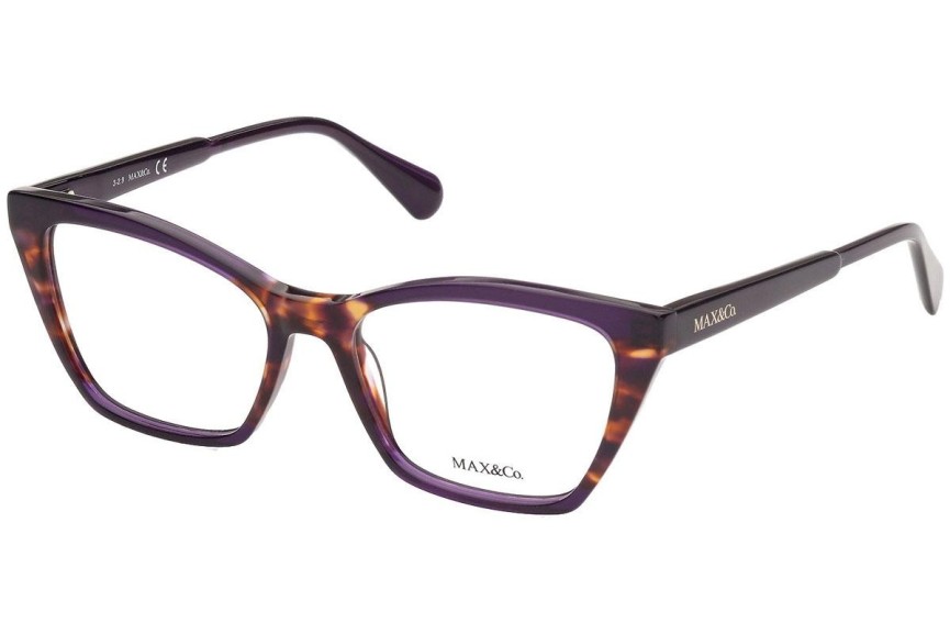 Okulary korekcyjne Max&Co. MO5001 56B Kocie oczy Havana