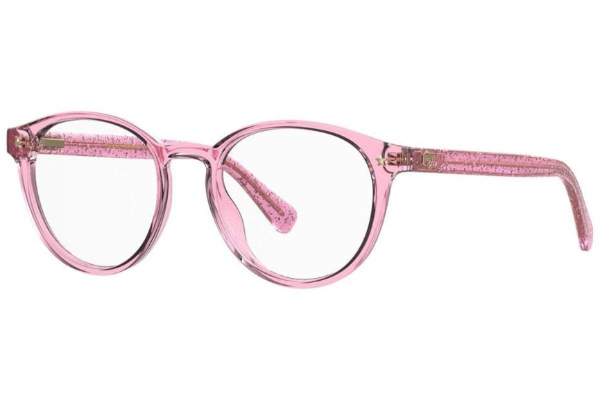 Okulary korekcyjne Chiara Ferragni CF1015 35J Okrągłe Różowe