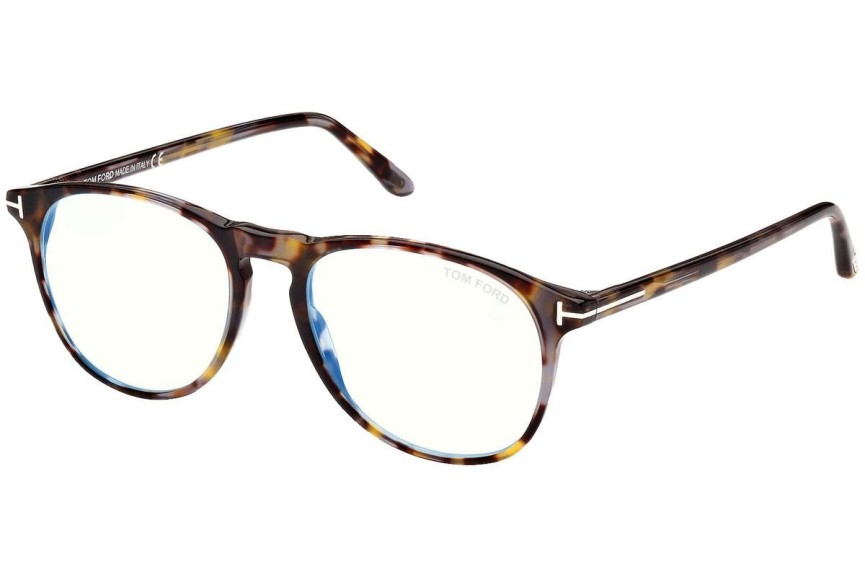 Okulary korekcyjne Tom Ford FT5805-B 055 Okrągłe Havana