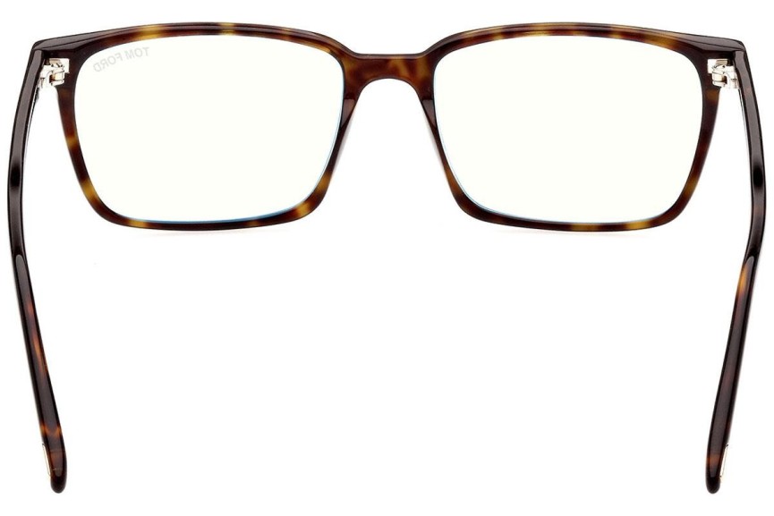 Okulary korekcyjne Tom Ford FT5802-B 052 Prostokątne Havana