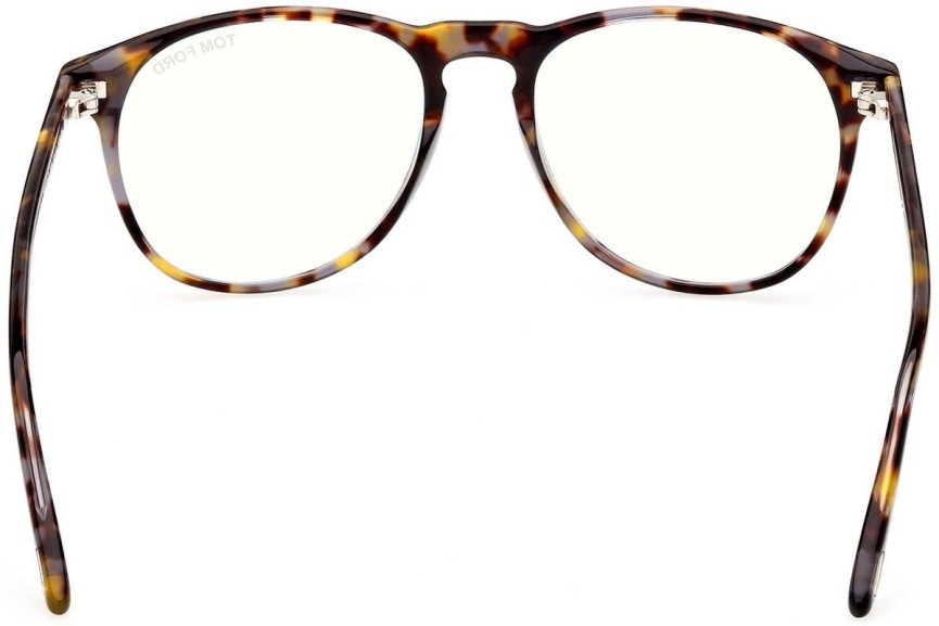 Okulary korekcyjne Tom Ford FT5805-B 055 Okrągłe Havana