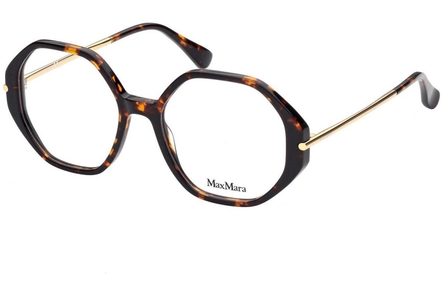 Okulary korekcyjne Max Mara MM5005 52A Okrągłe Havana