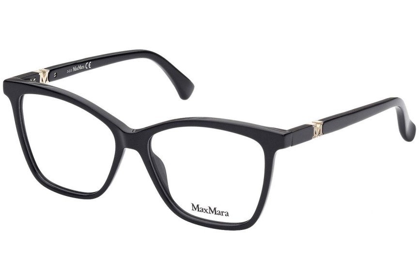 Okulary korekcyjne Max Mara MM5017 001 Kocie oczy Czarne