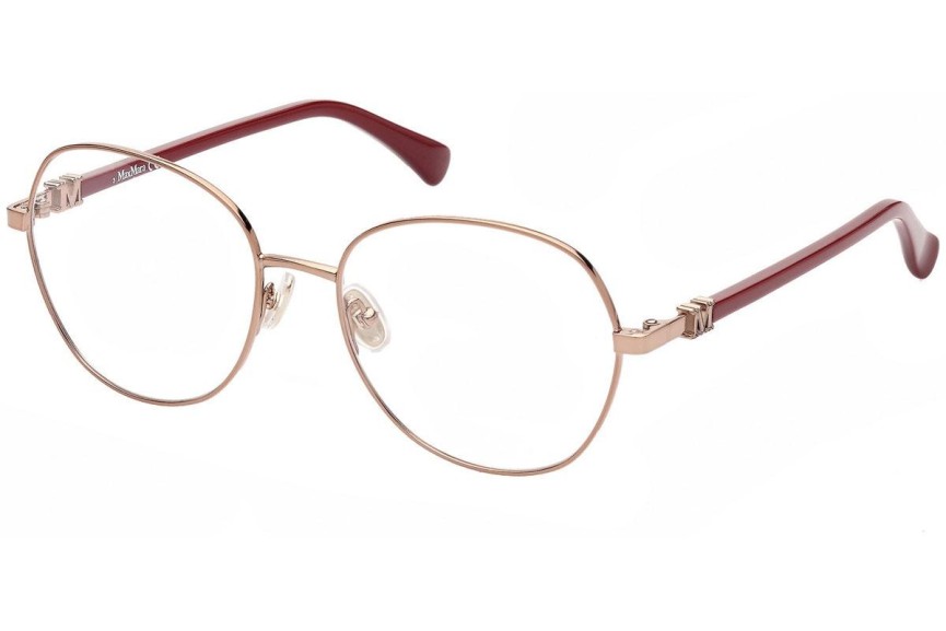 Okulary korekcyjne Max Mara MM5034 034 Okrągłe Złote