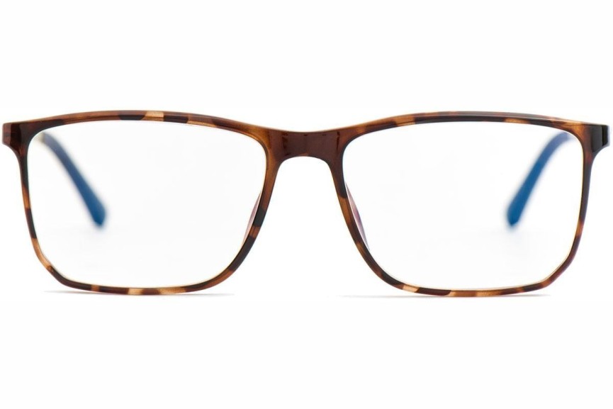 Okulary korekcyjne OiO by eyerim Propus Tortoise blue-light [non-prescription] Prostokątne Havana