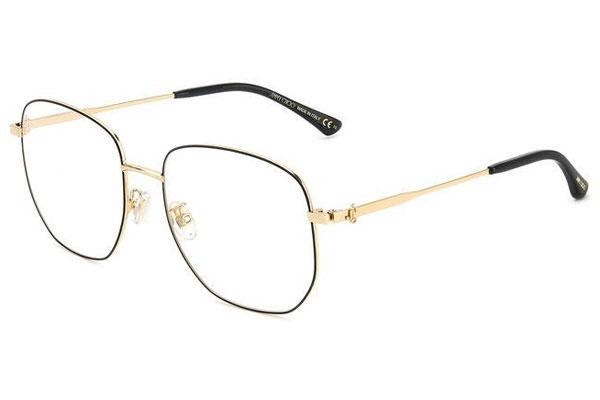 Okulary korekcyjne Jimmy Choo JC368/F 2M2 Kwadratowe Złote