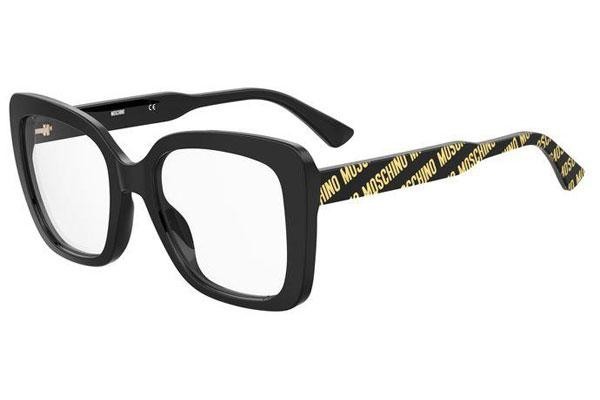 Okulary korekcyjne Moschino MOS614 807 Kwadratowe Czarne