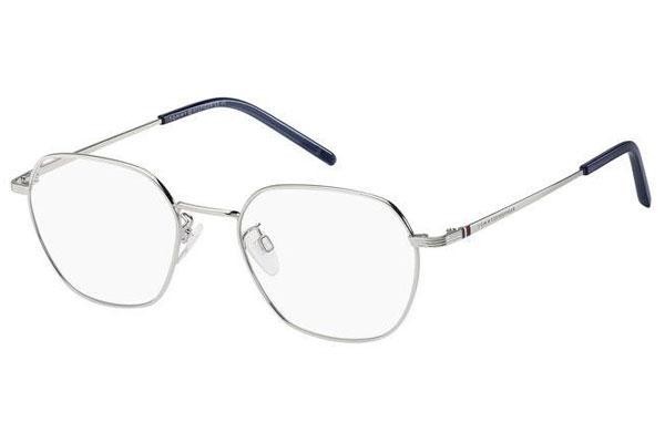 Okulary korekcyjne Tommy Hilfiger TH1933/F 010 Kwadratowe Srebrne