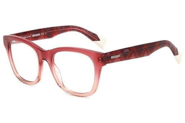 Okulary korekcyjne Missoni MIS0104 8CQ Kwadratowe Czerwone