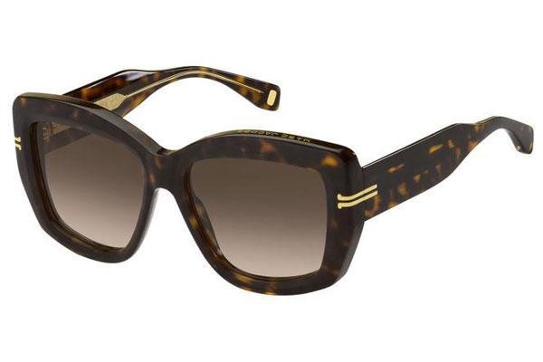 Okulary przeciwsłoneczne Marc Jacobs MJ1062/S KRZ/HA Kocie oczy Havana