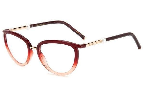 Okulary korekcyjne Carolina Herrera HER0079 C19 Kocie oczy Czerwone