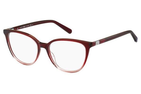 Okulary korekcyjne Tommy Hilfiger TH1964 C9A Kocie oczy Czerwone