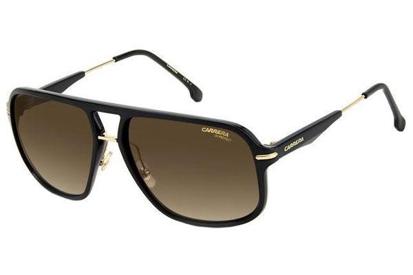 Okulary przeciwsłoneczne Carrera CARRERA296/S 2M2/HA Pilotki (Aviator) Czarne