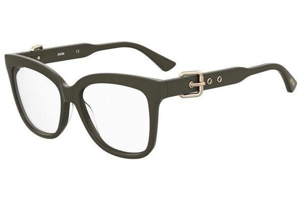 Okulary korekcyjne Moschino MOS609 TBO Kocie oczy Zielone