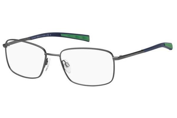 Okulary korekcyjne Tommy Hilfiger TH1953 R80 Prostokątne Szare