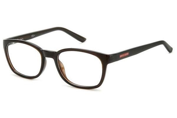 Okulary korekcyjne Pierre Cardin P.C.6250 09Q Kwadratowe Brązowe