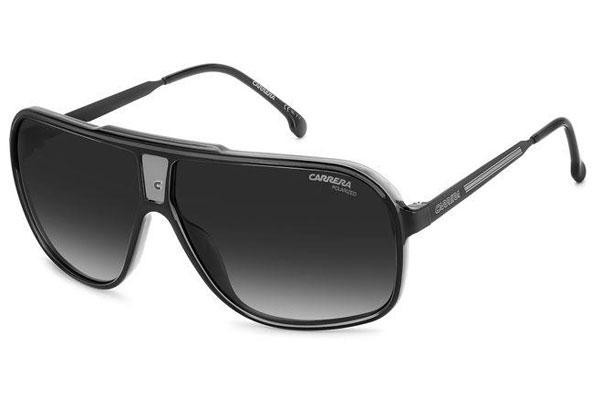 Okulary przeciwsłoneczne Carrera GRANDPRIX3 08A/WJ Polarized Pilotki (Aviator) Czarne