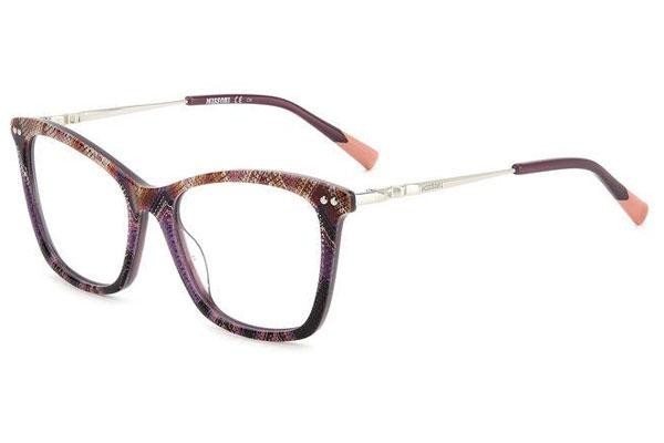 Okulary korekcyjne Missoni MIS0108 S68 Kocie oczy Wielokolorowe