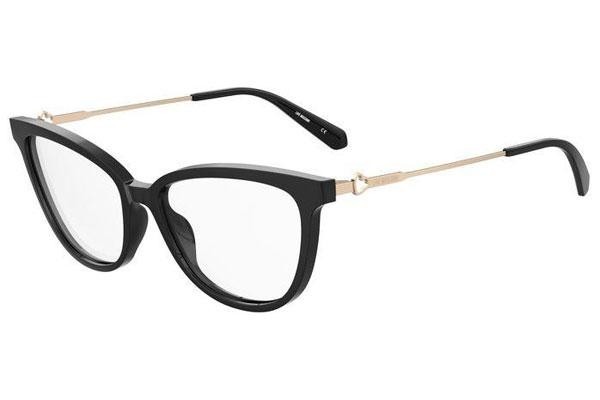 Okulary korekcyjne Love Moschino MOL600 807 Kocie oczy Czarne