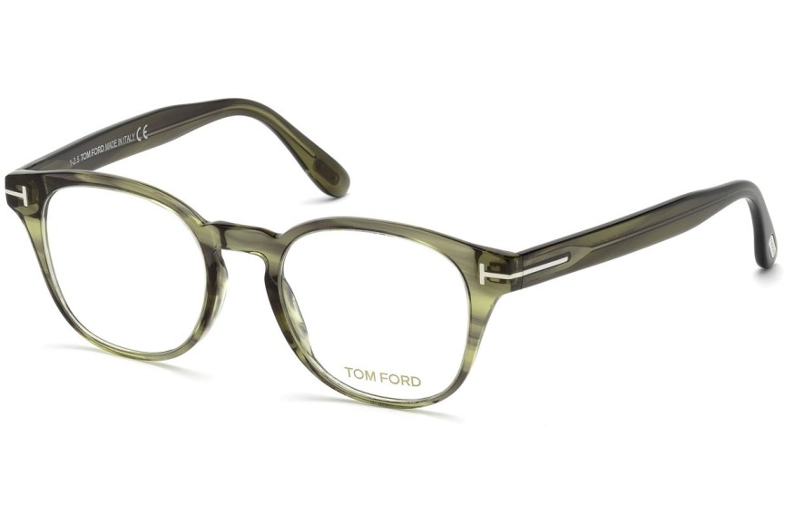 Okulary korekcyjne Tom Ford FT5400 098 Okrągłe Zielone