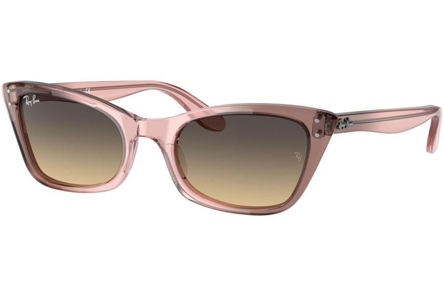 Okulary przeciwsłoneczne Ray-Ban Lady Burbank RB2299 1344BG Kocie oczy Różowe