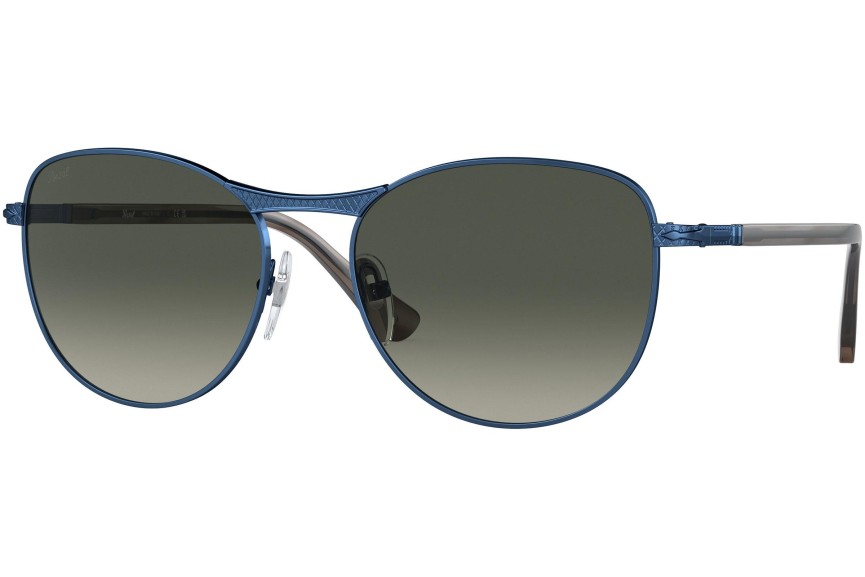 Okulary przeciwsłoneczne Persol PO1002S 115271 Okrągłe Niebieskie