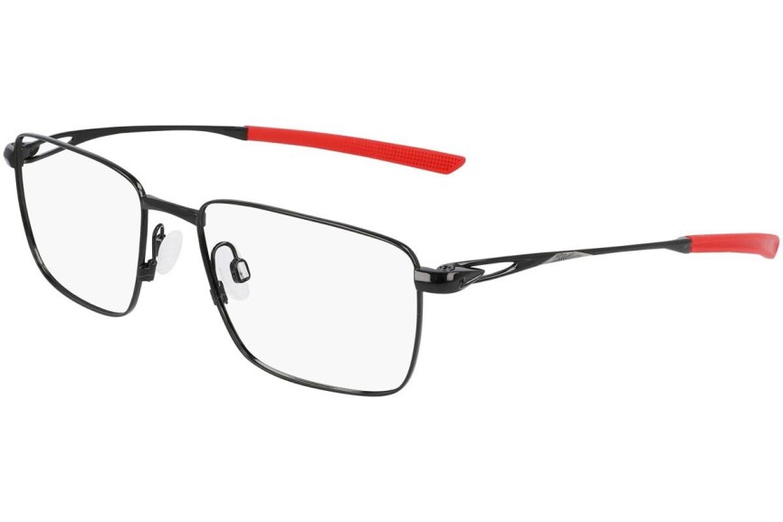 Okulary korekcyjne Nike 6046 006 Prostokątne Czarne