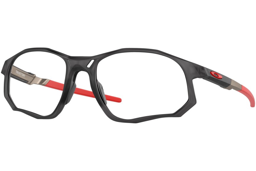 Okulary korekcyjne Oakley Trajectory OX8171-02 Prostokątne Szare