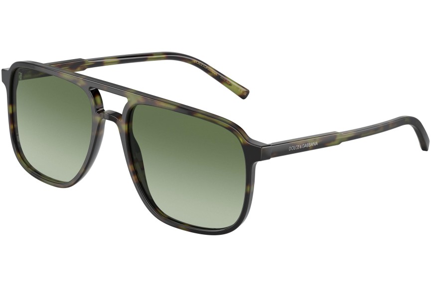 Okulary przeciwsłoneczne Dolce & Gabbana DG4423 17358E Pilotki (Aviator) Zielone